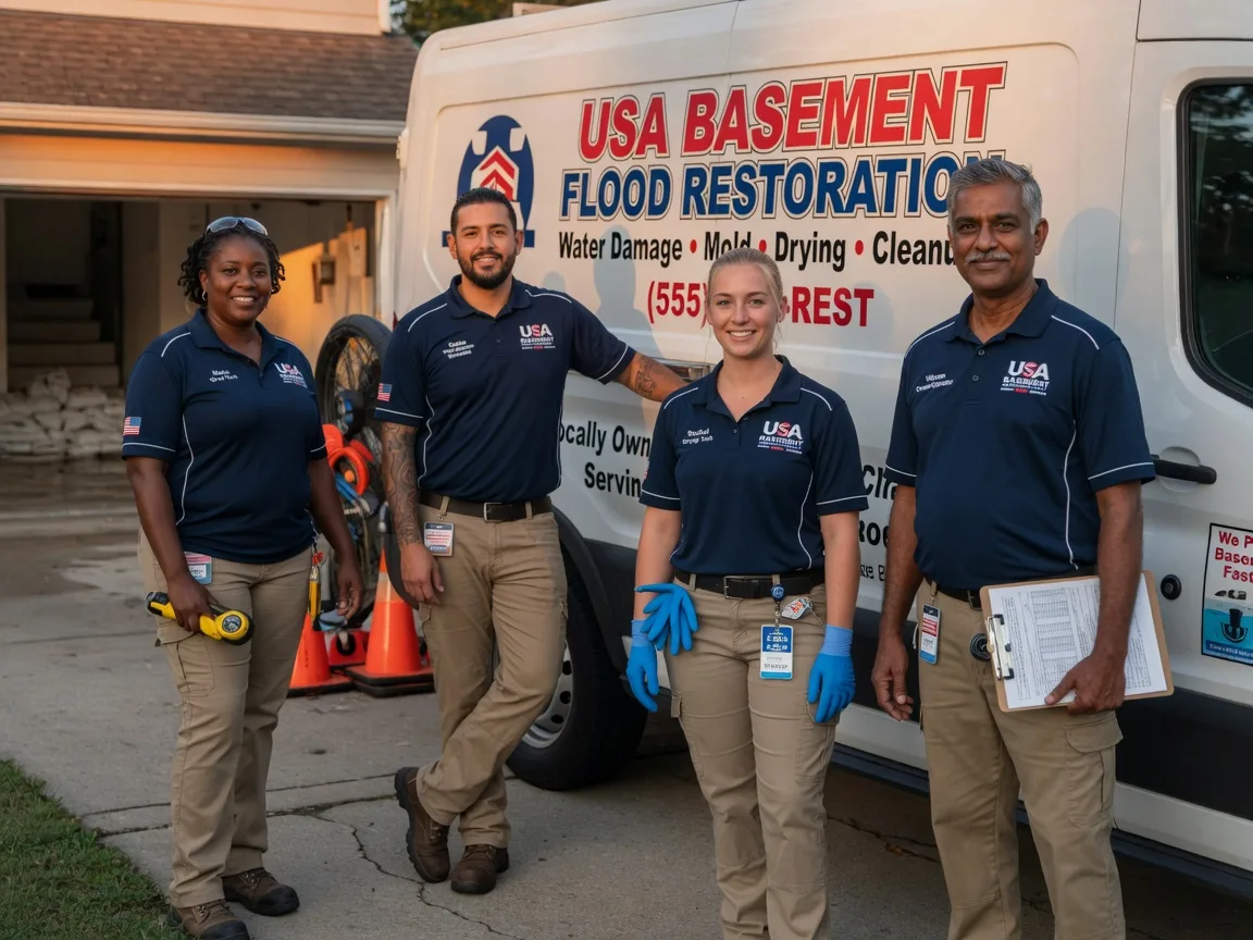 Basement Flood Cleanup company in Tampa, KS